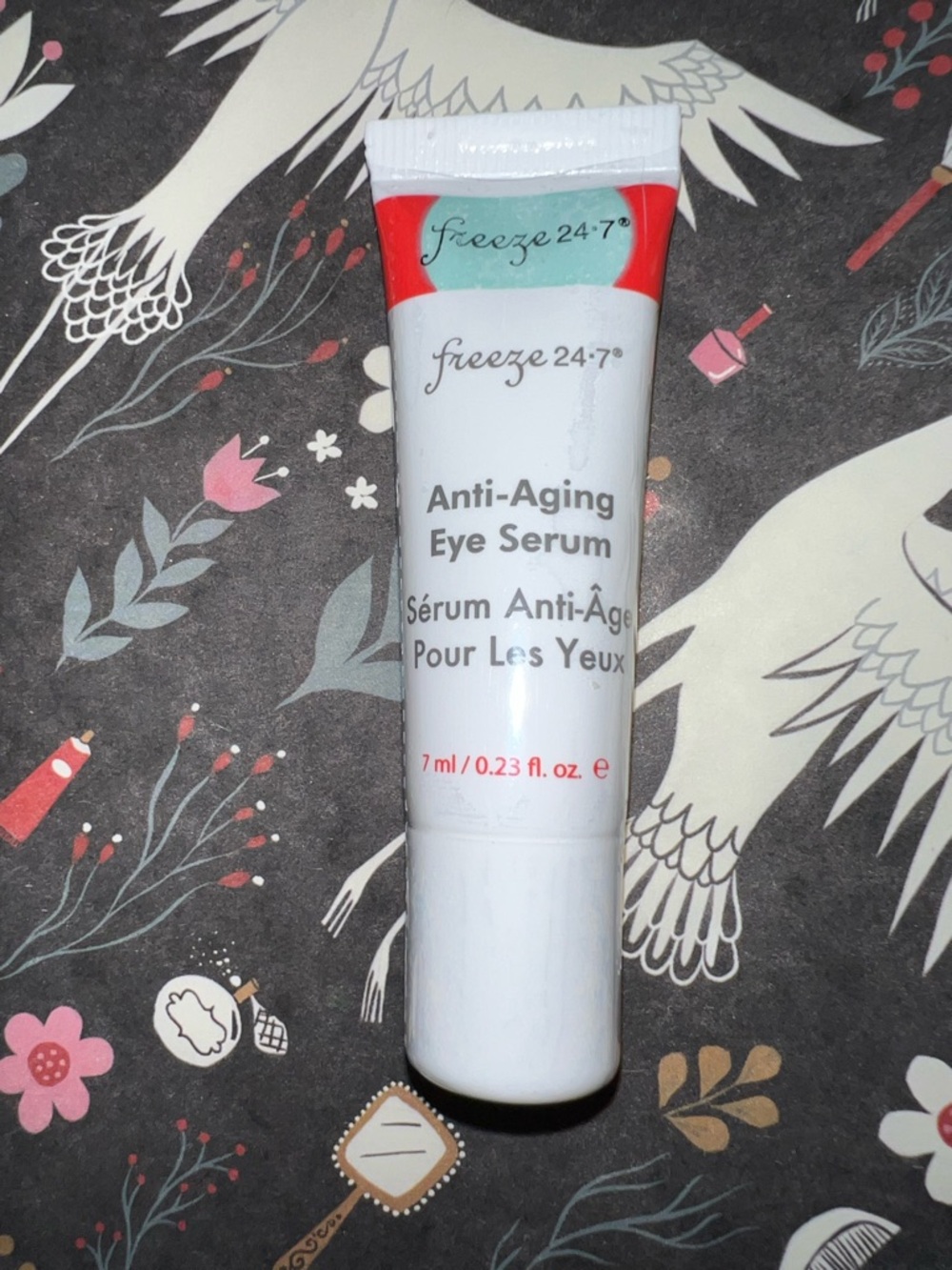 Freeze 24-7 Anti-Aging Eye Serum - White with Red Accent